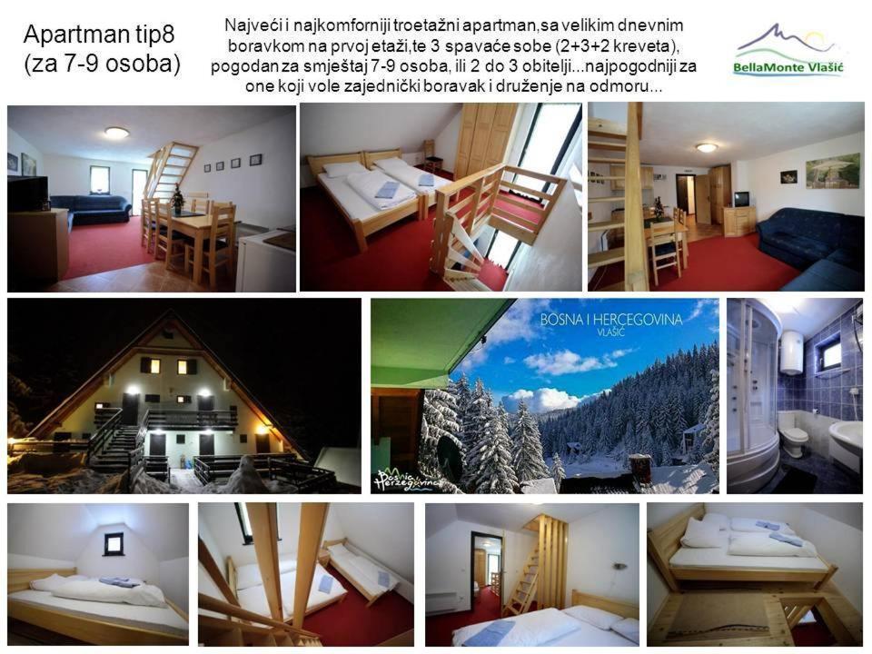 Apartments Bellamonte Vlasic Kültér fotó
